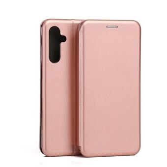 Beline Etui Bog Magnetisk Samsung A15 A156 lyserød-guld/rose gold