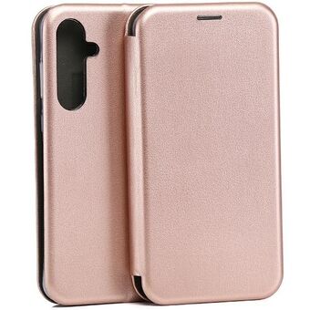 Beline Etui Book Magnetisk Samsung A35 A356, rosa-guld