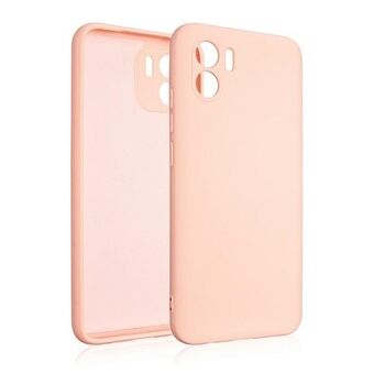 Beline silicone etui til Xiaomi Redmi 12, i farven rosa-guld.