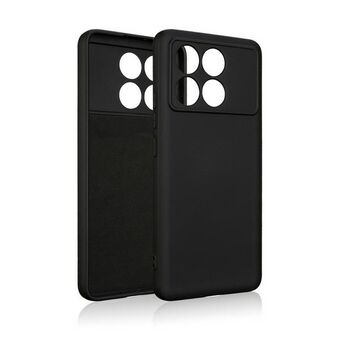 Beline Cover i silikone til Poco X6 Pro, sort.