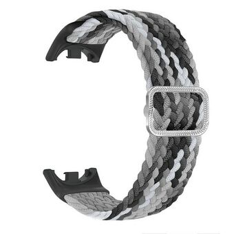 Beline rem Mi Band 8 Nylon sort-hvid/black-white