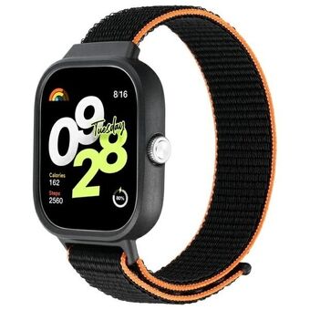 Beline rem Xiaomi Redmi Watch 4 sort-orange