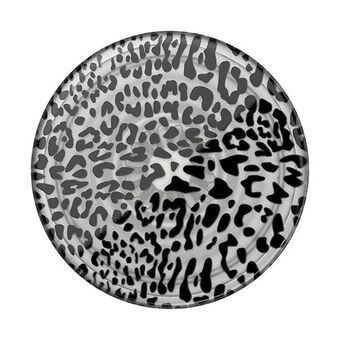 Popsockets PlantCore Grip Black Leopard 806545 er en håndtag og stativ til telefonen.