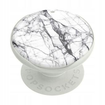 Popsockets 2 Dove White Marble med spejl 803896 greb og stander til telefon - standard