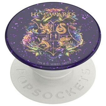 Popsockets 2 Glitter Hogwarts Floral 112077 holder og stander til telefon - licens