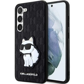 Karl Lagerfeld KLHCS23MSAKLHCPK S23+ S916 hardcase sort/sort Saffiano Monogram Choupette