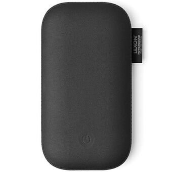 Lexon Powersound Powerbank induktiv 5000 mAh med bluetooth højttaler sort/black LA128N