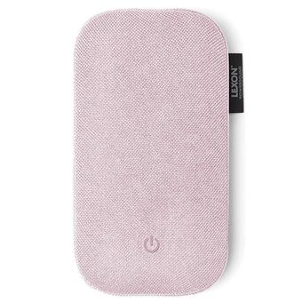 Lexon Powersound Powerbank induktiv 5000 mAh med bluetooth-højttaler lyserød/pink LA128P