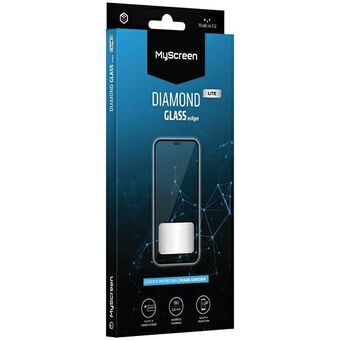 MS Diamond Glass Edge Lite FG til Motorola Moto G10/G20/G30/G50, sort Full Glue