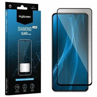 MS Diamond Glass Edge Lite FG Realme 10T 5G sort/sort fuldlim