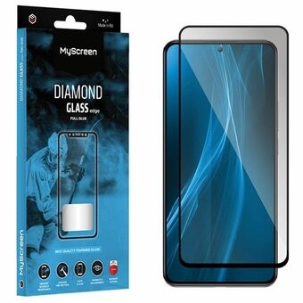 MS Diamond Glass Edge FG Oppo A98 5G sort/sort Fuldlim