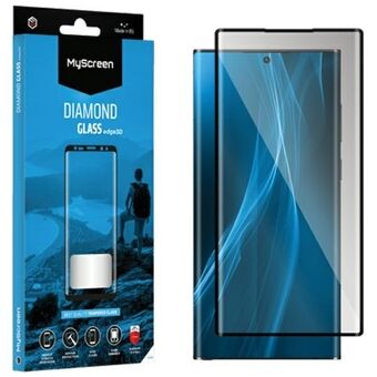 MS Diamond Glass Edge 3D Xiaomi Mi 11/ 11 Pro/11 Ultra 5G sort/Sort Hærdet Glas