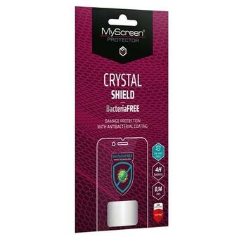 MS CRYSTAL BacteriaFree Realme 12 5G skærmbeskyttelse med applikator