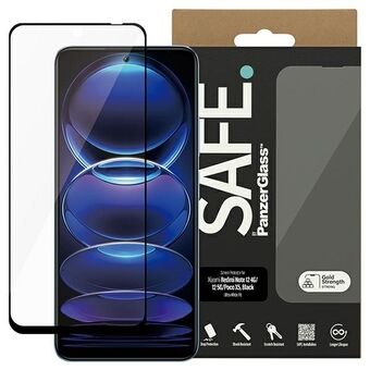 SAFE af PanzerGlass til Xiaomi Redmi Note 12 5G / 12 4G / Poco X5 Skærmbeskyttelse Ultra-Wide Fit sort SAFE95344