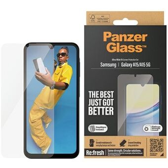 PanzerGlass Ultra-Wide Fit Sam A15 / A15 5G Skærmbeskyttelse 7349