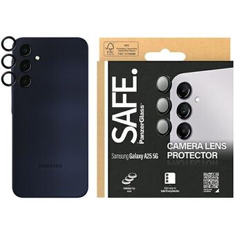 SAFE af PanzerGlass til Samsung A25 5G med Hoops-kameraet, sort SAFE95682.