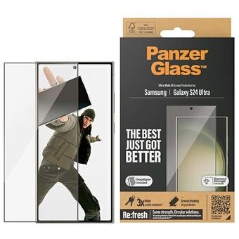 PanzerGlass Ultra-Wide Fit Sam S24 Ultra S928 Skærmbeskyttelse 7352 med applikator.