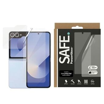 SAFE by PanzerGlass Sam Z Flip6 F741 Bundle 2-i-1 Skærmbeskytter Ultra Wide-Fit + TPU Classic Fit SAFE95868