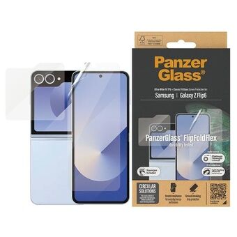 PanzerGlass Pakke 2i1 Sam Z Flip6 F741 Skærmbeskytter Ultra Wide-Fit + TPU Classic Fit 7370