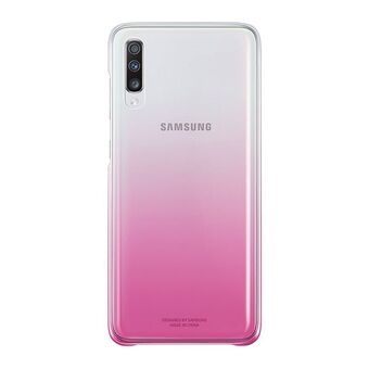 Etui Samsung EF-AA705CP A70 Gradiation Cover pink / pink