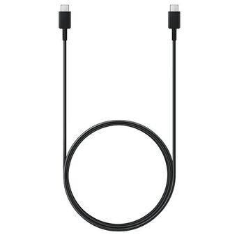 Kabel Samsung EP-DX310JB USB-C - USB-C 3A sort 1,8m.