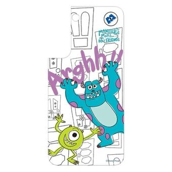 Samsung GP-TOS901HIAGW panel til stelcover til Galaxy S22 Disney Monsters hvid/hvid