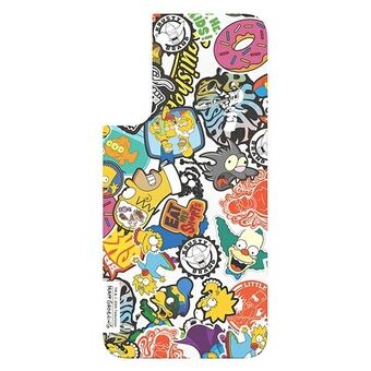 Samsung GP-TOU021HOQYW Panel til Frame Cover til Galaxy S22 + Simpsons Faces hvid/hvid