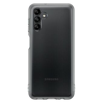 Etui Samsung EF-QA047TBEGWW A04s A047 sort/black Soft Clear Cover