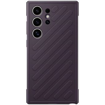 Etuiet til Samsung GP-FPS928SACVW S24 Ultra S928 er mørklilla/dunkellilla Shield Case.