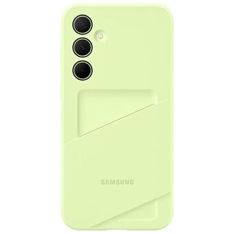 Etuiet til Samsung EF-OA356TMEGWW A35 5G A356 limonka/lime med kortholder