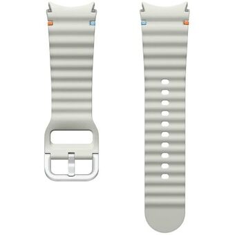 Pasek Sport Band Samsung ET-SNL30SSEGEU til Watch7 / 6 / 5 / 4 20mm S/M sølv/sølv