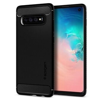 Spigen Rugged Armor Samsung G973 S10 sort mat 605CS25800