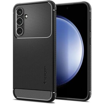 Spigen Rugged Armor til Samsung S23 FE, sort/mat sort, ACS06376