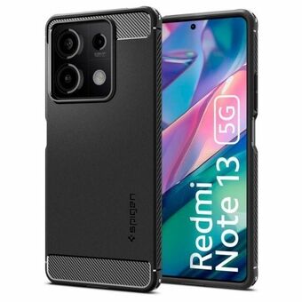 Spigen Rugged Armor Xiaomi Redmi Note 13 5G / sort/mat sort ACS07665