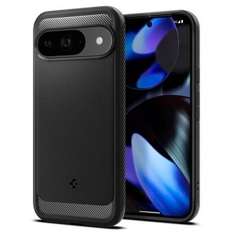 Spigen Rugged Armor Google Pixel 9/9 Pro mat sort/czarny ACS07685