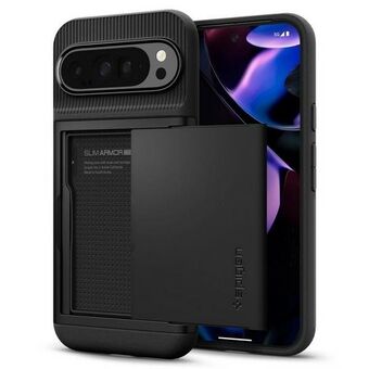 Spigen Slim Armor CS Google Pixel 9 Pro XL sort/black ACS07729