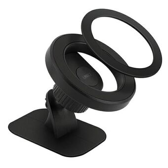 UNIQ magnetisk bilholder til Trelix Car Dash Mount i sort/midnight black