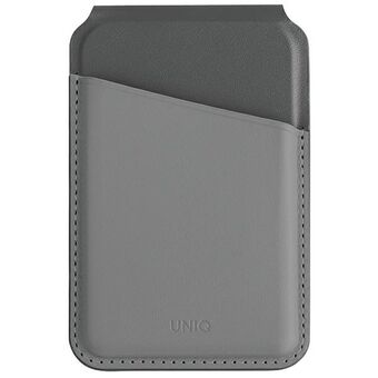 UNIQ Lyden DS magnetisk pung RFID og telefonholder grå-sort/charcoal grey-black