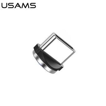 USAMS Magnetisk Adapter USB-C bulk sølv/silver SJ159USBTA (US-SJ159)