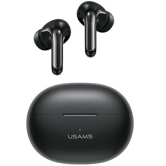 USAMS Trådløse Bluetooth 5.3 TWS X-Don Series Dual mic ENC hovedtelefoner i sort BHUXD01 (SAMS-XD18)