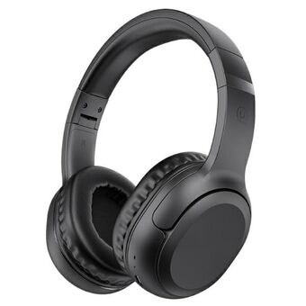 USAMS Bluetooth-hovedtelefoner 5.3, Over-ear, Yun-serien, sort, TDLYEJYX01 (USAMS-YG23)