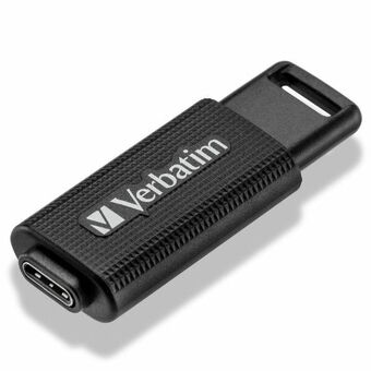 Verbatim Pendrive 32GB USB-C sort/sort 49457