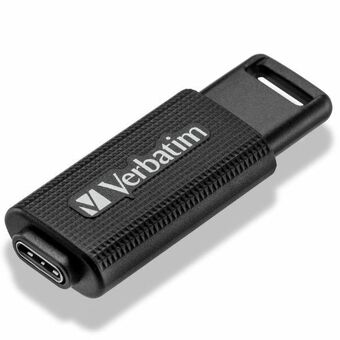 Verbatim Pendrive 128GB USB-C sort 49459