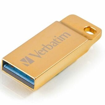 Verbatim Pendrive 32GB USB-A 3.2 Metal Executive guld 99105