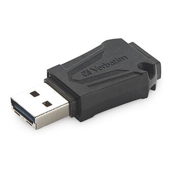 Verbatim Pendrive 16GB USB-A 2.0 ToughMAX sort/black 49330