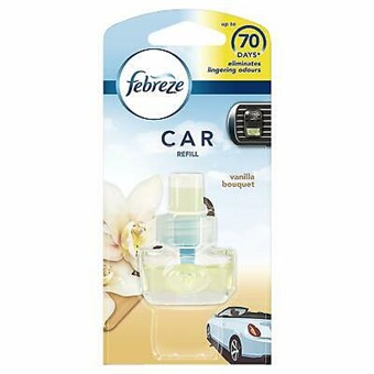 Febreze Car Refill - 70 days - Vanilla Bouquet