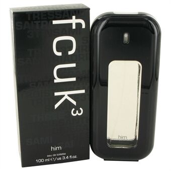 Fcuk 3 by French Connection - Eau De Toilette Spray 100 ml - til mænd