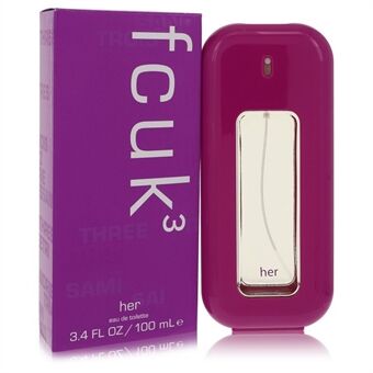 Fcuk 3 by French Connection - Eau De Toilette Spray 100 ml - til kvinder