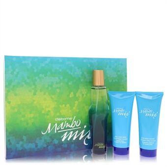 Mambo Mix by Liz Claiborne - Gift Set -- 3.4 oz Eau De Cologne Spray + 3.4 oz After Shave Soother + 3.4 oz Shower Gel - til mænd