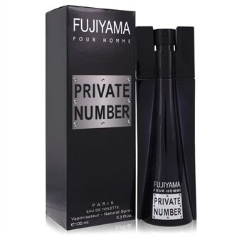 Fujiyama Private Number by Succes De Paris - Eau De Toilette Spray 100 ml - til mænd